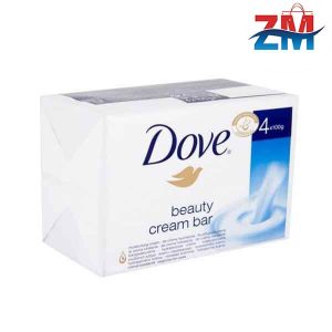 صابون زیبایی داو مدل white بسته بزرگ 4×100گرم Dove