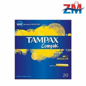 تامپون تامپکس مدل Compak Regular بسته 20 عددی TAMPAX